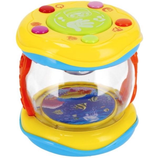Bam-Bam Bam-Bam Music Toy aktivna igračka s melodijom 18m+ Funny Drum 1 kom