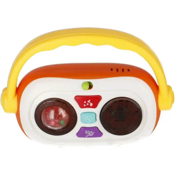 Bam-Bam Bam-Bam Music Toy Silicone Bamboo Puzzle aktivna igračka s melodijom 18m+ Radio 1 kom