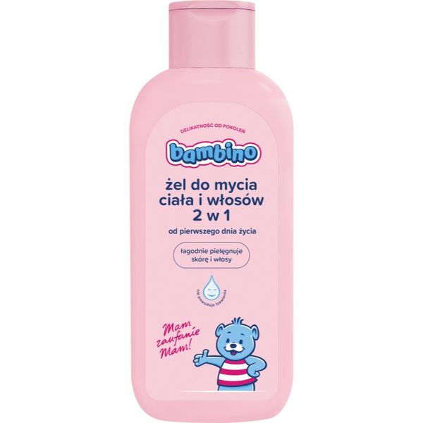 Bambino Bambino Baby Body & Hair šampon i gel za pranje 2 u 1 za djecu od rođenja 400 ml