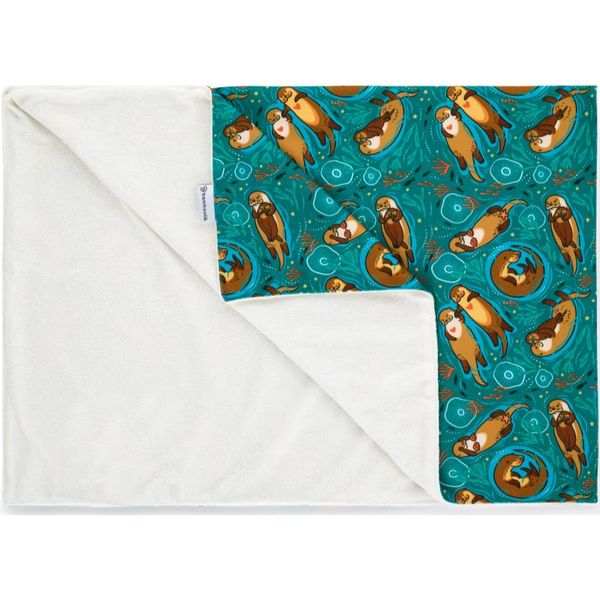 Bamboolik Bamboolik Washable Changing Pad Otters in Love periva podloga za previjanje 70x50 cm