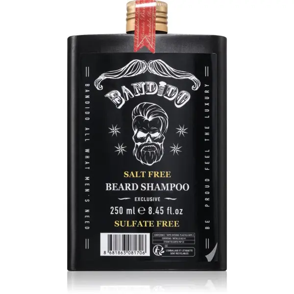BANDIDO BANDIDO Beard Shampoo šampon za bradu i brkove 250 ml