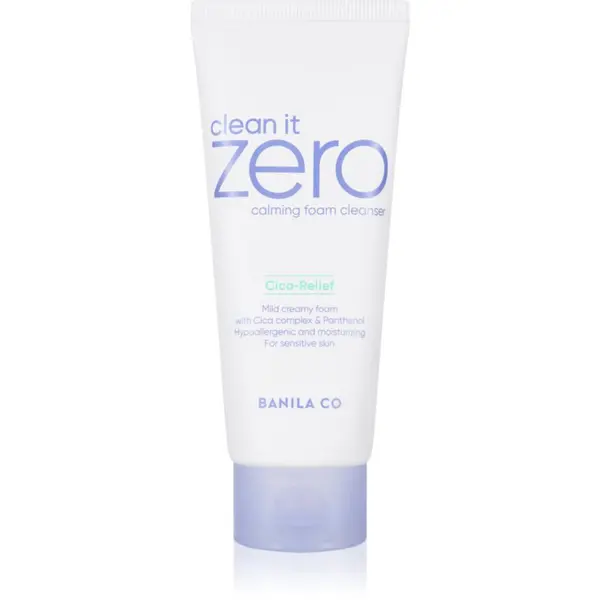 Banila Co. Banila Co. clean it zero calming kremasta pjena za čišćenje za smirenje i jačanje osjetljive kože lica 150 ml