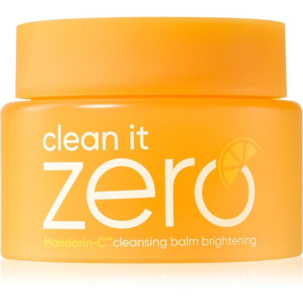 Banila Co. Banila Co. clean it zero Mandarin-C™ brightening balzam za skidanje šminke i čišćenje za sjaj lica 100 ml