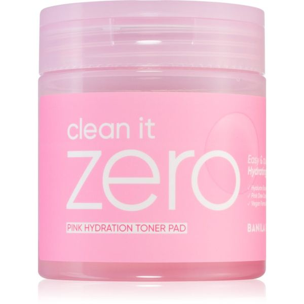 Banila Co. Banila Co. clean it zero Pink Hydration Toner Pad blazinice natopljene tonerom s hidratantnim učinkom 70 kom