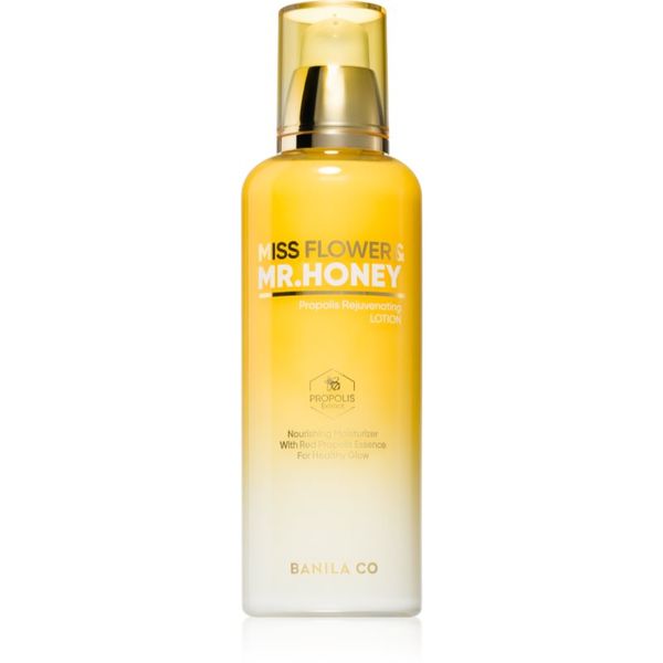 Banila Co. Banila Co. Miss Flower & Mr. Honey Propolis Rejuvenating posvjetljujuće i hidratantno mlijeko za pomlađivanje lica 150 ml