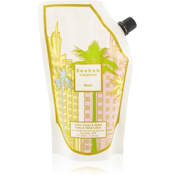 Baobab Collection Baobab Collection Body Wellness Miami mlijeko za ruke i tijelo zamjensko punjenje 350 ml