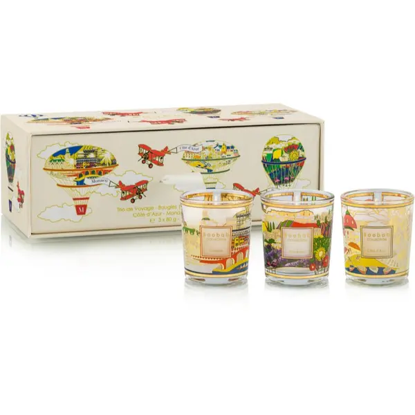 Baobab Collection Baobab Collection Trio Travel Candles mirisna svijeća poklon set