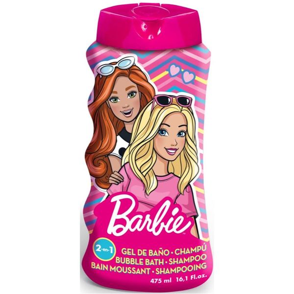 Barbie Barbie Bubble Bath & Shampoo 2 in 1 gel za kupku i tuširanje 2 u 1 475 ml