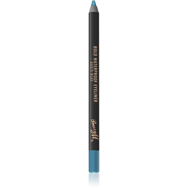 Barry M Barry M Bold Waterproof Eyeliner vodootporna olovka za oči nijansa Oasis Blue 1,2 g