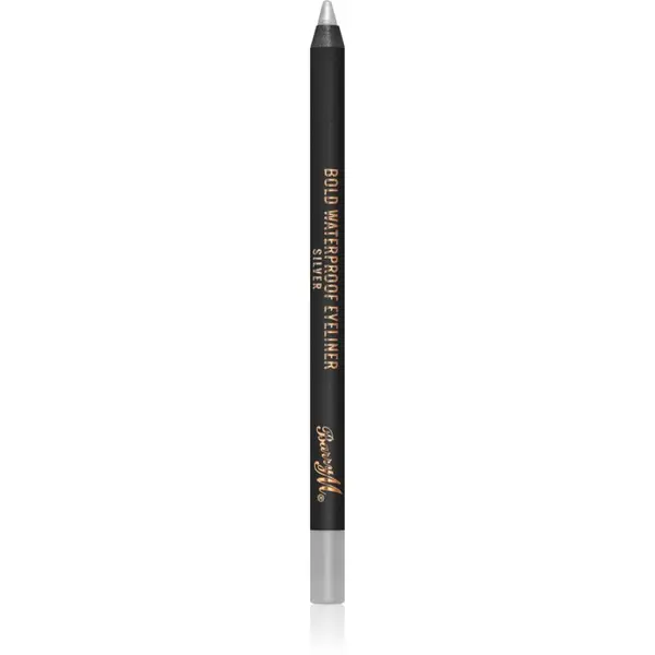 Barry M Barry M Bold Waterproof Eyeliner vodootporna olovka za oči nijansa Silver 1,2 g