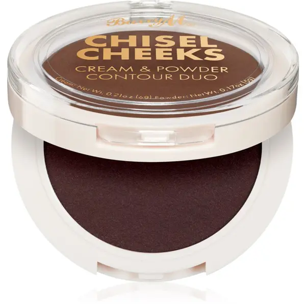 Barry M Barry M Chisel Cheeks paleta za konturiranje duo Deep 11 g