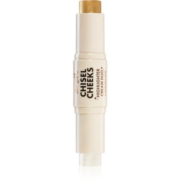 Barry M Barry M Chisel Cheeks stick za posvjetljivanje duo nijansa Silver/Gold 6,3 g