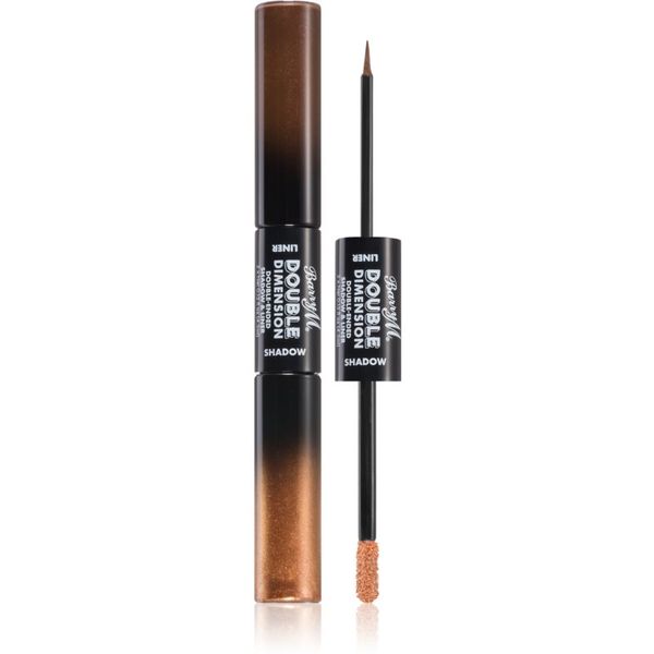 Barry M Barry M Double Dimension Double Ended sjenilo za oči i eyeliner nijansa Infinite Bronze 4,5 ml