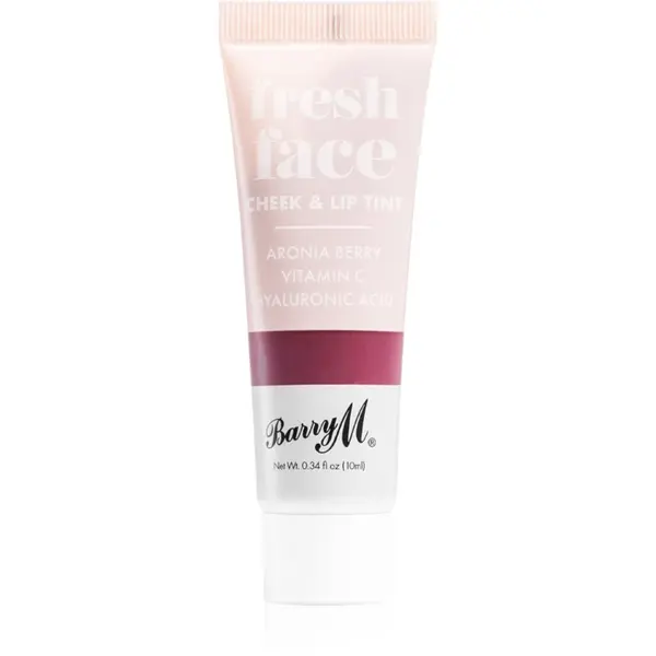 Barry M Barry M Fresh Face tekuće rumenilo i sjajilo za usne nijansa Orchide Crush 10 ml