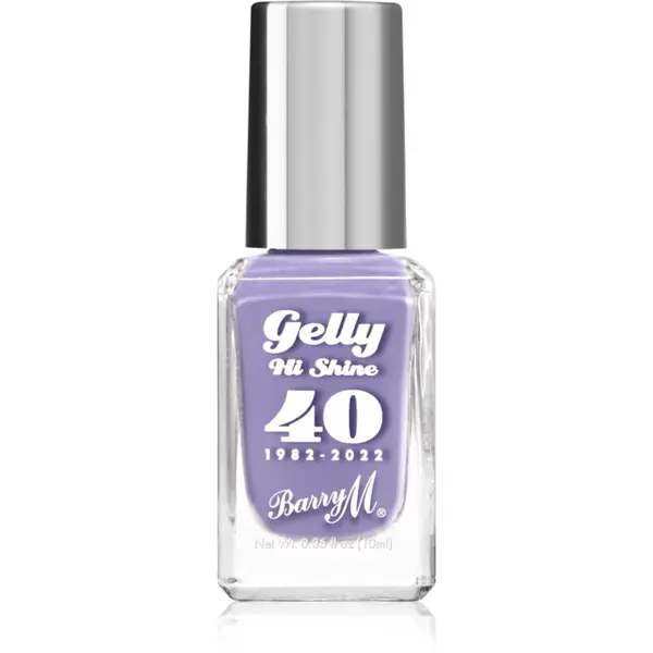 Barry M Barry M Gelly Hi Shine "40" 1982 - 2022 lak za nokte nijansa Party Ring 10 ml