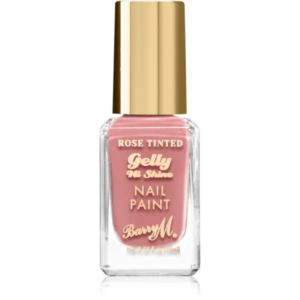Barry M Barry M Gelly Hi Shine Rose Tinted lak za nokte nijansa Crushed 10 ml