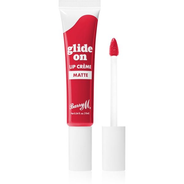 Barry M Barry M Glide On Crème sjajilo za usne nijansa Sizzling Red 10 ml