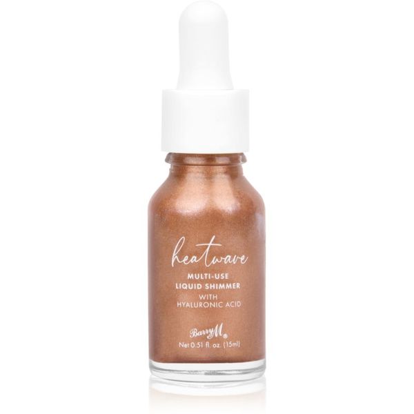 Barry M Barry M Heatwave tekući highlighter s kapaljkom nijansa Fiery 15 ml