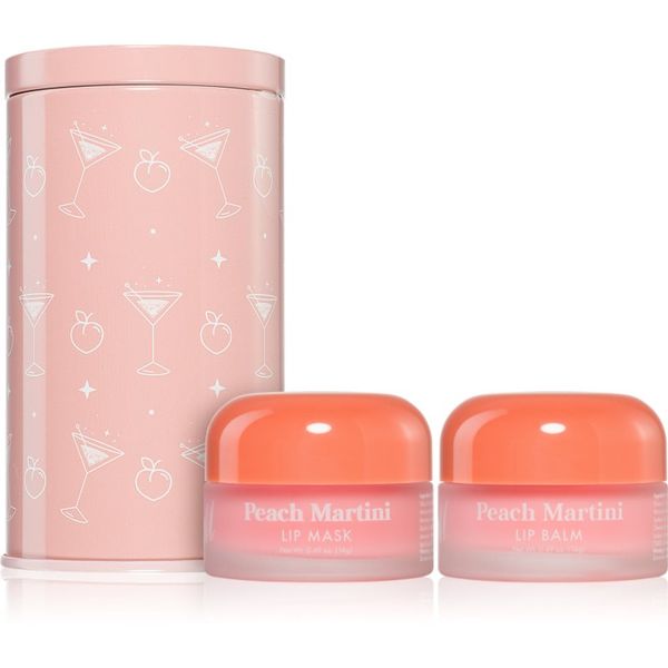 Barry M Barry M Lip Care Duo poklon set Peach Martini(za usne) s mirisom
