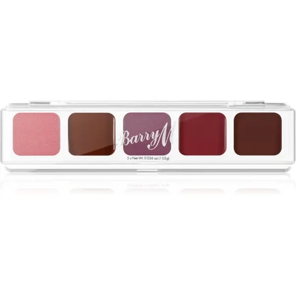 Barry M Barry M Mini Palette Kremasta sjenila nijansa The Berries 5,1 g