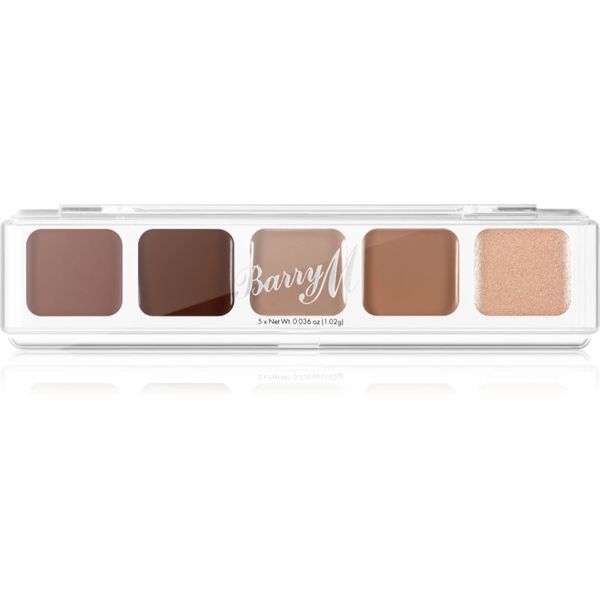 Barry M Barry M Mini Palette Kremasta sjenila nijansa The Nudes 5,1 g