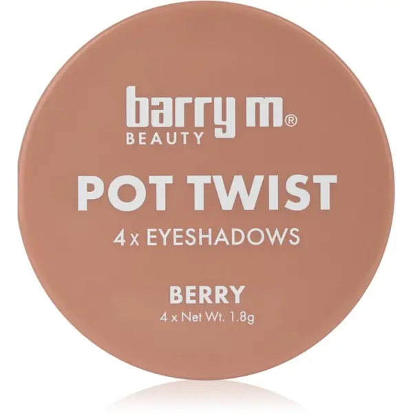 Barry M Barry M Pot Twist kremasto sjenilo za oči nijansa 4x1.8 g