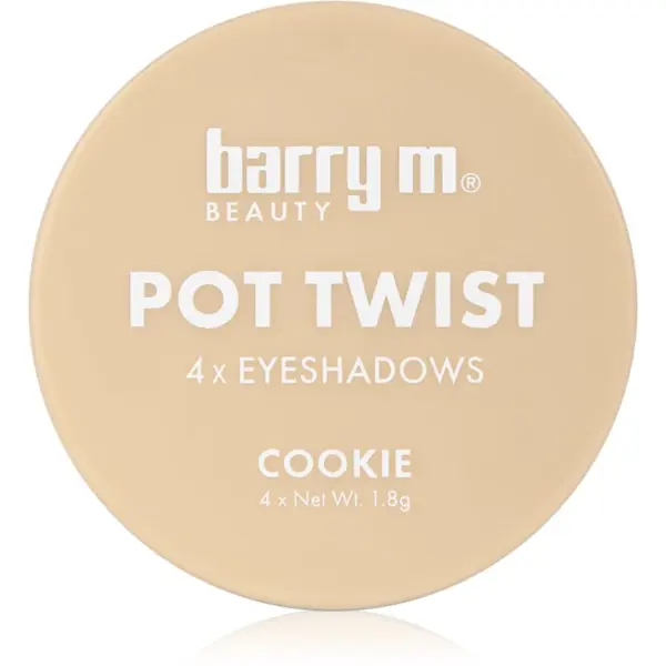 Barry M Barry M Pot Twist kremasto sjenilo za oči nijansa Cookie 4x1.8 g
