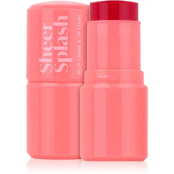 Barry M Barry M Sheer Splash multifunkcionalna šminka za usne i lice nijansa Cranberry Cloud 5.8 g