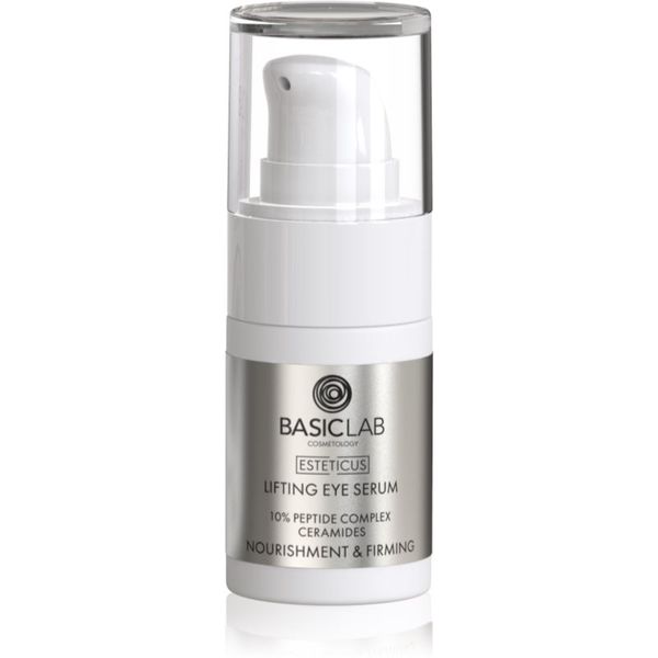 BasicLab BasicLab Cosmetology Esteticus serum za lifting područja oko očiju s peptidima 15 ml
