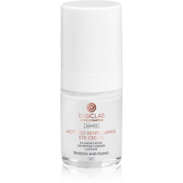 BasicLab BasicLab Dermocosmetics Aminis revitalizirajuća krema za oči s učvršćujućim učinkom 18 ml