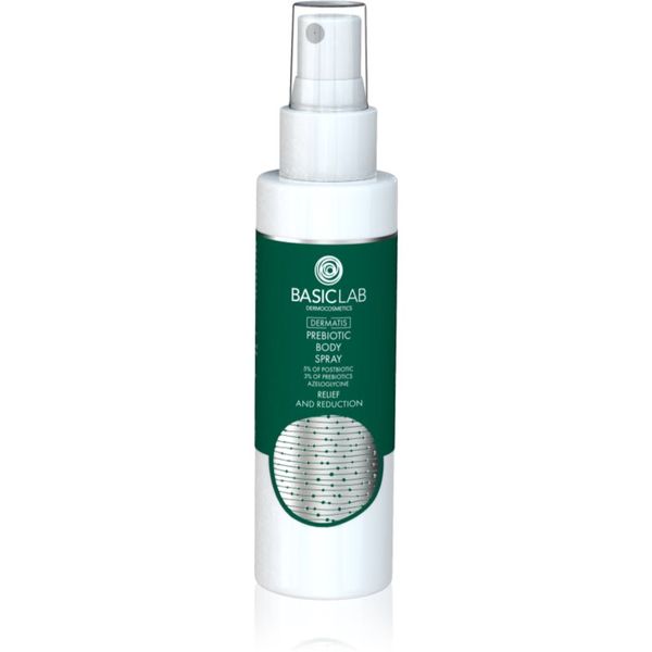 BasicLab BasicLab Dermocosmetics Dermatis probiotski hidratantni fluid za umirenje osjetljive kože u spreju za lice i tijelo 100 ml