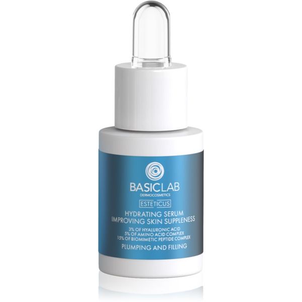 BasicLab BasicLab Dermocosmetics Esteticus hidratantni serum s učvršćujućim učinkom 3% Hyaluronic Acid 15 ml