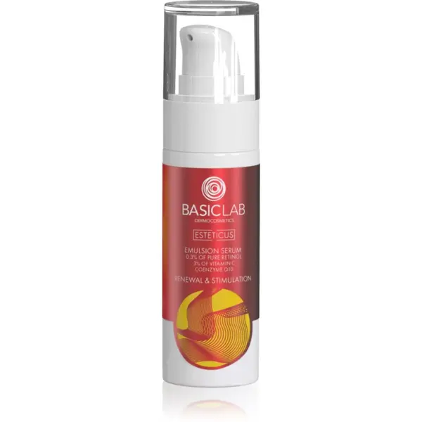 BasicLab BasicLab Dermocosmetics Esteticus noćna obnavljajuća emulzija 0.3% Pure Retinol 30 ml