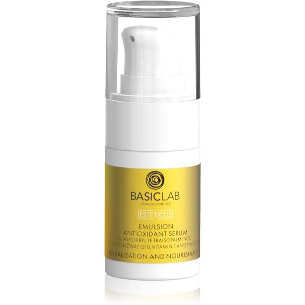 BasicLab BasicLab Dermocosmetics Esteticus revitalizirajuća emulzija za lice s antioksidacijskim učinkom 15 ml
