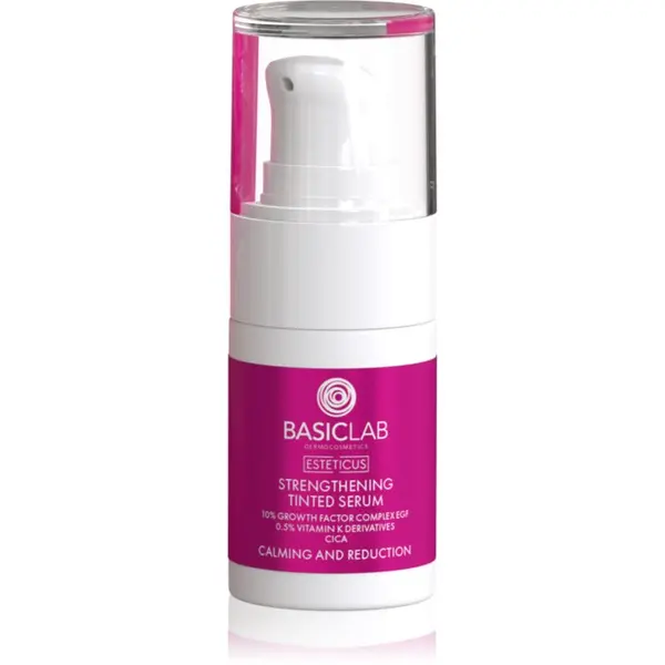 BasicLab BasicLab Dermocosmetics Esteticus tonirani serum protiv crvenila kože 15 ml