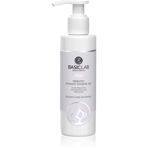 BasicLab BasicLab Dermocosmetics Intimis umirujući gel za intimnu higijenu s prebioticima 300 ml