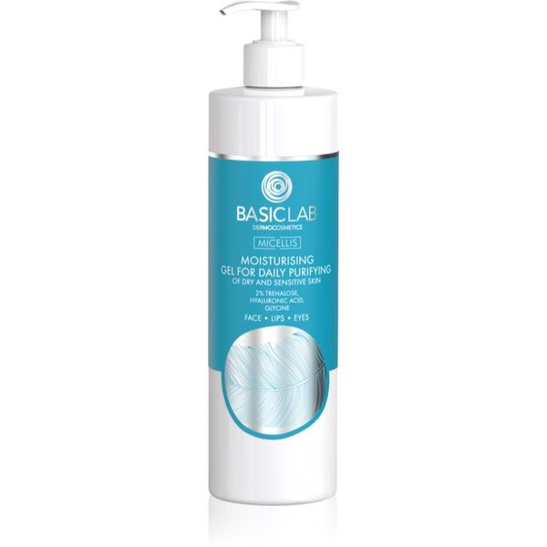 BasicLab BasicLab Dermocosmetics Micellis hidratantni gel za čišćenje za suho i osjetljivo lice 300 ml