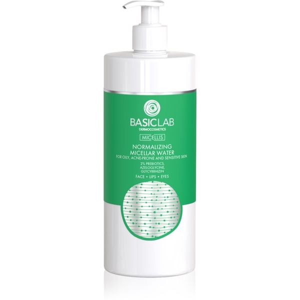 BasicLab BasicLab Dermocosmetics Micellis micelarna voda za mješovitu i mansu kožu lica s dozerom 500 ml