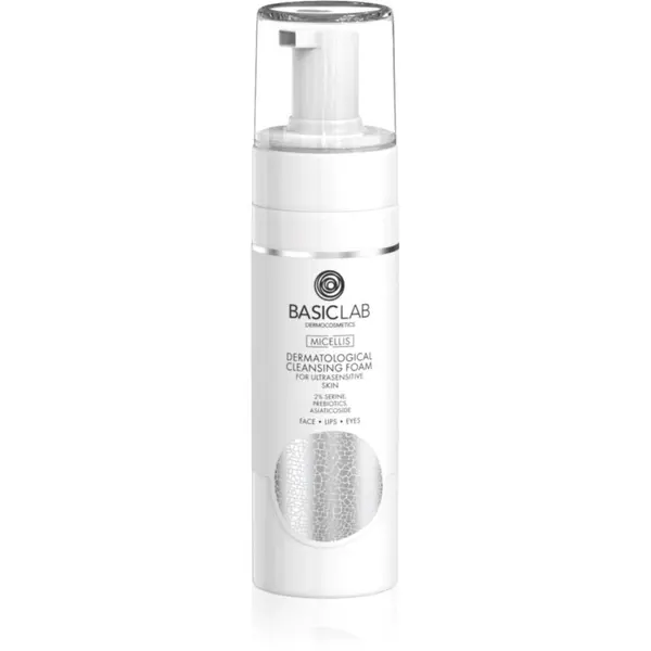 BasicLab BasicLab Dermocosmetics Micellis nježna pjena za čišćenje za vrlo osjetljivo lice 150 ml