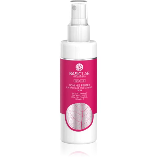 BasicLab BasicLab Dermocosmetics Micellis tonik za lice u spreju za osjetljivu i crvenu kožu lica 150 ml