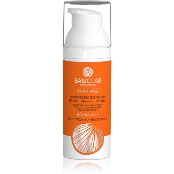 BasicLab BasicLab Dermocosmetics Protecticus blaga hranjiva krema za lice SPF 50+ 50 ml