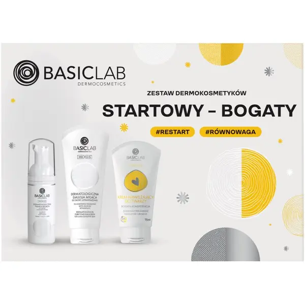 BasicLab BasicLab Dermocosmetics Rich Basic poklon set za osjetljivu kožu lica