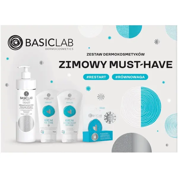 BasicLab BasicLab Dermocosmetics Winter Must-have poklon set protiv hladnoće i vjetra