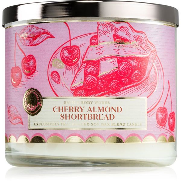 Bath & Body Works Bath & Body Works Cherry Almond Shortbread mirisna svijeća 411 g