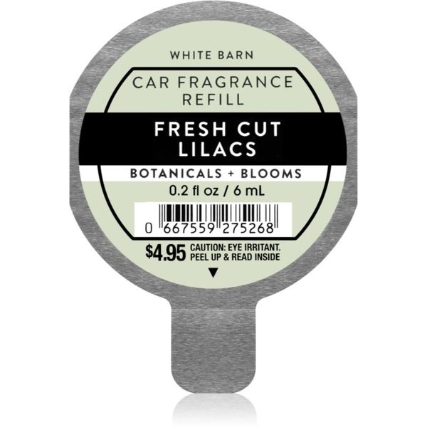 Bath & Body Works Bath & Body Works Fresh Cut Lilacs miris za auto zamjensko punjenje 6 ml