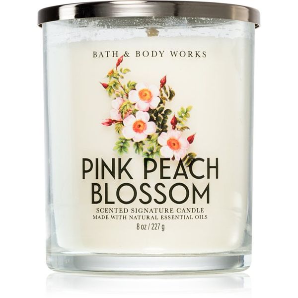 Bath & Body Works Bath & Body Works Pink Peach Blossom mirisna svijeća 227 g