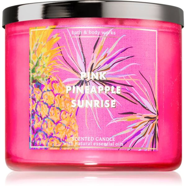 Bath & Body Works Bath & Body Works Pink Pineapple Sunrise mirisna svijeća 411 g