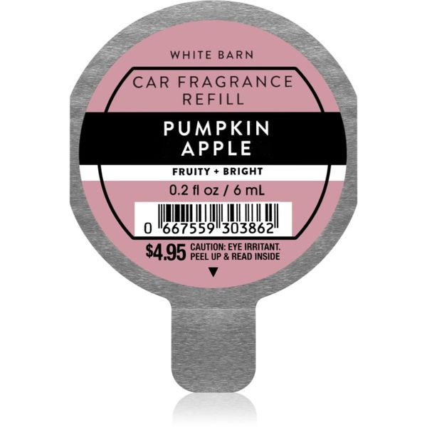 Bath & Body Works Bath & Body Works Pumpkin Apple miris za auto zamjensko punjenje 6 ml
