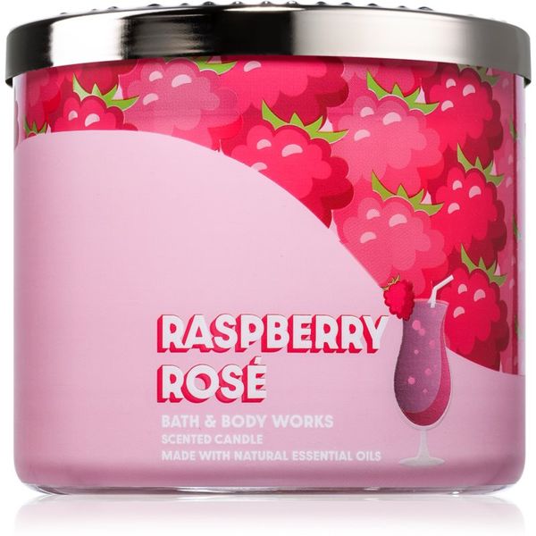 Bath & Body Works Bath & Body Works Raspberry Rose mirisna svijeća 411 g