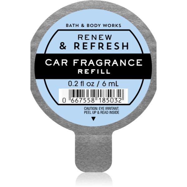 Bath & Body Works Bath & Body Works Renew & Refresh miris za auto zamjensko punjenje 6 ml